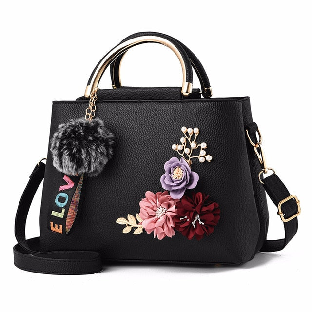 Elov Flowers Designer Handbag - Love Essential Being