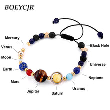 Load image into Gallery viewer, Planetary Energy Solar System Beaded Bracelet - Love Essential Being