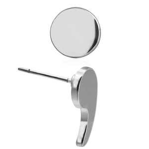 S925 Sterling Silver Semicolon Earrings - Love Essential Being