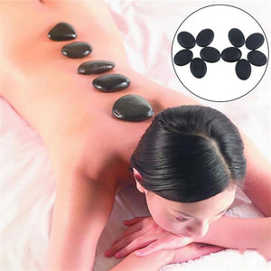 Natural Lava Massage Hot Rock Stones 2pcs/6pcs/8pcs/10pcs - Love Essential Being