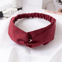 Load image into Gallery viewer, Cross Knot Soft Hairbands - Love Essential Being