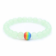 Load image into Gallery viewer, Rainbow  Natural Stone Bracelets - Love Essential Being